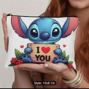 Blue Cartoon Character Women's Bag